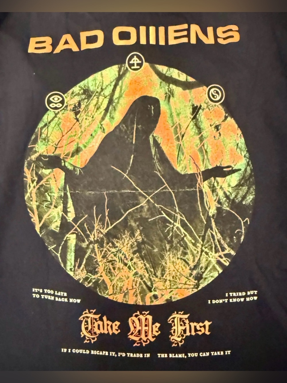 Bad Omens "Take Me First" Two-Sided T-Shirt